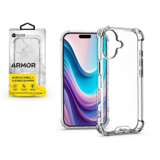 ROAR Armor Gel szilikon tok - Apple iPhone 16 Plus - átlátszó tok és táska