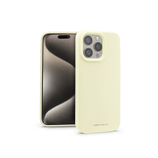 ROAR Cloud Skin Apple iPhone 15 Pro Szilikon Tok - Sárga tok és táska