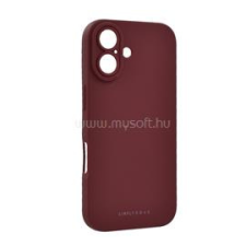 ROAR LUNA szilikon telefonvédő (ultravékony, matt, kameravédő, wireless) BORDÓ (GP-173451) tok és táska