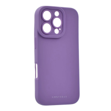 ROAR LUNA szilikon telefonvédő (ultravékony, matt, kameravédő, wireless) LILA tok és táska