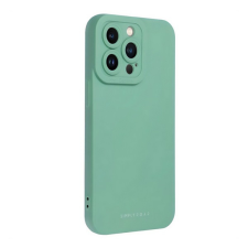 ROAR LUNA szilikon telefonvédő (ultravékony, matt, kameravédő, wireless) MENTAZÖLD Apple iPhone 16 Pro tok és táska