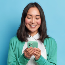 ROAR Luna tok Redmi 14C 4G/5G - mentazöld tok és táska