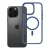 ROAR Mag Bumper tok Magsafe kompatibilis iPhone 16 Pro Max sötétkék