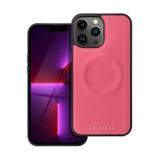 ROAR Morning Magsafe Apple Iphone 13 Pro Max eco bőr tok, rózsaszín tok és táska
