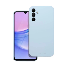 ROAR Samsung Galaxy A15 4G / A15 5G prémium szilikon tok velúr béléssel világoskék tok és táska