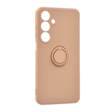 ROAR Samsung Galaxy A15 (SM-A155) amber szilikon telefonvédő (tartógyűrű, mágneses, kameravédő) rózsaszín tok és táska