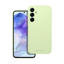 ROAR Samsung Galaxy A55 5G prémium szilikon tok velúr béléssel, világoszöld (5903396293931) tok és táska