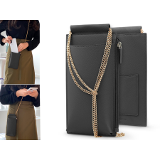 ROAR univerzális vállra akasztható mobiltelefon táska - ROAR Smart Mini Cross Bag - fekete tok és táska