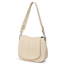  Roberta, természetes bőr táska, krémszínű