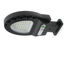 Robi 38 LED napelemes fali lámpa mozgás- és fényérzékelővel, 15W (RY-T931) kültéri világítás