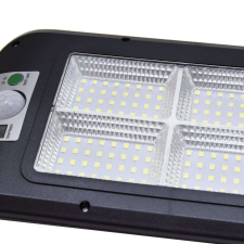 Robi Extra fényes napelemes kültéri LED lámpa, 120W – 128 LED, távirányítóval (HS-8013) kültéri világítás