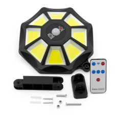 Robi Kültéri solar LED körlámpa / mozgásérzékelő, beépített napelem kültéri világítás
