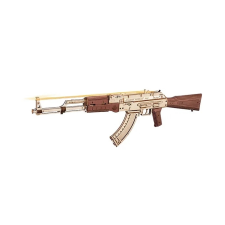 RoboTime 3D fa mechanikus kirakós AK-47 puzzle, kirakós