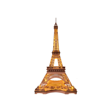 Robotime 3D Fa mechanikus puzzle Eiffel-torony világítós fajáték