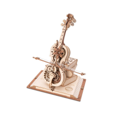 Robotime 3D Fa mechanikus puzzle mágikus cselló (elektromos meghajtású) fajáték