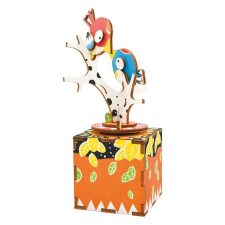 Robotime 3D puzzle játék doboz éneklő madarak játékhangszer