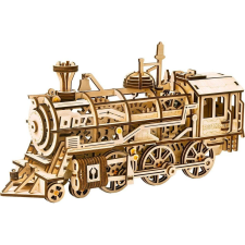 Robotime Technology 3D Modell Mozdony - Mechanikusan Mozgó (HI-LK701-0) puzzle, kirakós