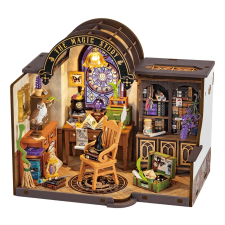 Robotime The Magic Study 3D-s kirakó 267 db Város puzzle, kirakós