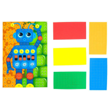 Robotos habszivacs kirakó puzzle, kirakós