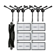  Robotporszívó-tartozékok, HEPA-szűrők, tisztítókefék, 8-as készlet porszívó