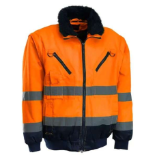 Rock DISCOVER-O-5XL Jól-láthatósági 3 az 1-ben pilótadzseki Narancssárga színben