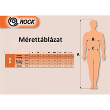Rock Munkaruha derekasnadrág rock szürke-narancs (m) 6700320 munkaruha