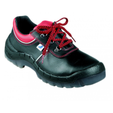 Rock RS_93624 OTTER S3 munkavédelmi cipő, acélkaplis, talplemezes, fekete/piros KIFUTÓ munkavédelmi cipő