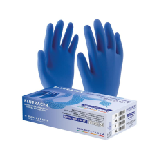 Rock Safety Egyszer használatos nitril vizsgálókesztyű Blueracer 100 db - L