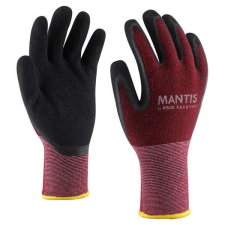 Rock Safety MANTIS Pamut/spandex szerelőkesztyű hablatex tenyérmártással védőkesztyű