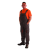 Rock Safety Salopeta de protectie , Rock, gri/orange, multiple buzunare - marimea 3XL