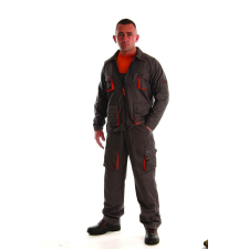 Rock Safety Védőkabát, szürke / narancssárga, több zsebbel - 3XL méret munkaruha