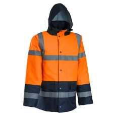 Rock TR466-O-5XL Jól-láthatósági bélelt munkavédelmi télikabát