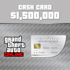 Rockstar Games Grand Theft Auto Online - Great White Shark Cash Card ($1.500.000) (Digitális kulcs - PC) videójáték