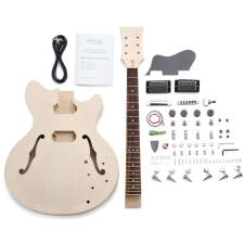 Rocktile Elektromos Gitár Hb Stílusú Építőszett basszusgitár kiegészítő