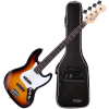 Rocktile Fatboy Ii Sb Elektromos Basszusgitár Sunburst Szett Gigbaggel Együtt