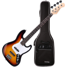 Rocktile Fatboy Ii Sb Elektromos Basszusgitár Sunburst Szett Gigbaggel Együtt gitár és basszusgitár