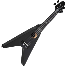Rocktile Fv-04 Bk Ukulele Fekete Fekete gitár és basszusgitár