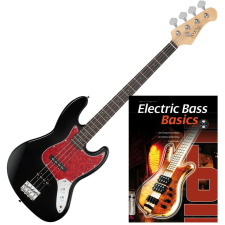 Rocktile Pro Jb-30Bk 70'S Deluxe elektromos basszusgitár Szett gitár és basszusgitár