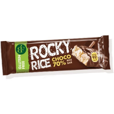 Rocky Rice Choco puff.rizsszelet étcsokoládés 70% 18g reform élelmiszer