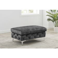 Rococo Design puff Rococo sötétszürke bútor