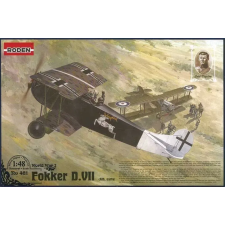  Roden Fokker D.VII (Albatros built, early) Carl Degelow 1:48 (421) makett