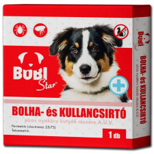 Rodex Bobi bolhairtó nyakörv kutyának (Piros) 65 cm élősködő elleni készítmény kutyáknak