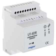 Roger UT4DR TCP/IP/kommunikációs illesztõ biztonságtechnikai eszköz