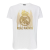 Rogers A Real Madrid címeres pólója - fehér-arany - L