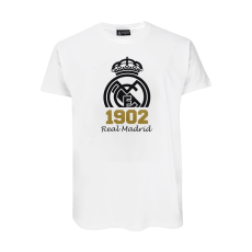Rogers Real Madrid 1902 - címeres fehér póló - 2XL