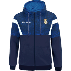 Rogers Tengerkék Real Madrid kapucnis pulóver - 2XL