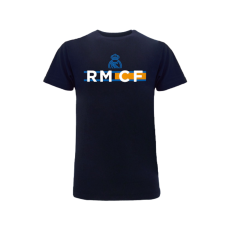 Rogers Tengerkék 'RMCF' Real Madrid póló - S