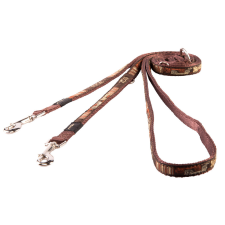 ROGZ FANCY DRESS Multi-póráz M 1,8 m Barna csontmintás nyakörv, póráz, hám kutyáknak
