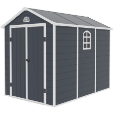  Rojaplast Ave "E" 6x9 műanyag kerti ház, tároló, sötétszürke kerti tárolás