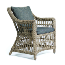Rojaplast DENVER exkluzív polyrattan kerti fotel - barna (Mérete: 62 x) kerti bútor
